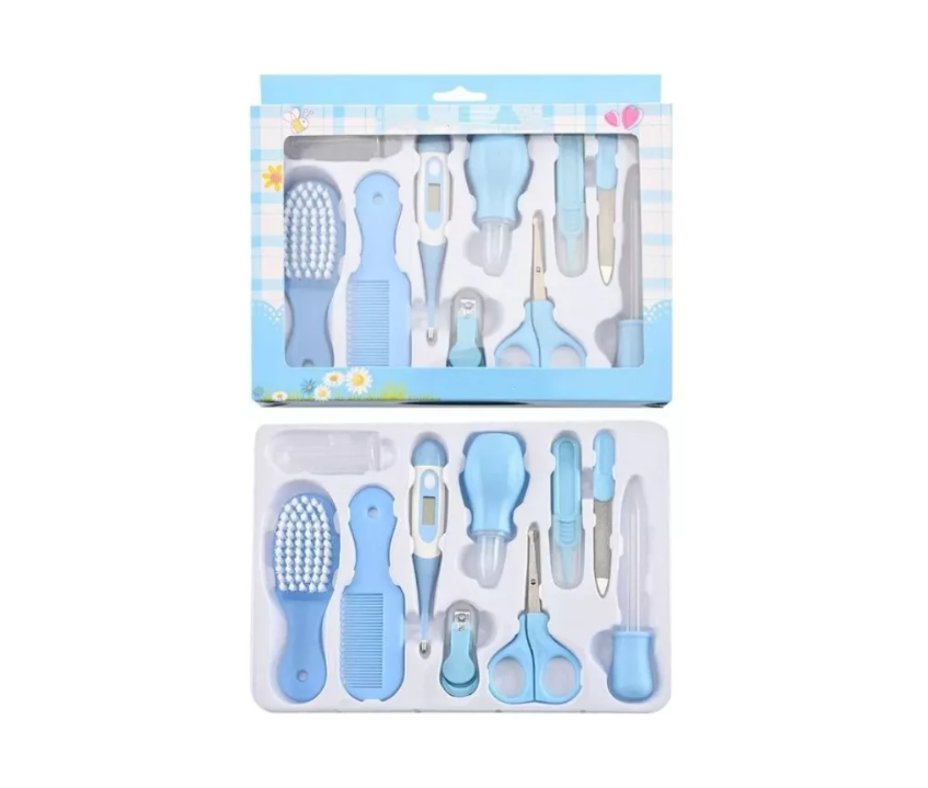 Kit De Cuidados Y Aseo Personal Para Bebes 10 Pzas