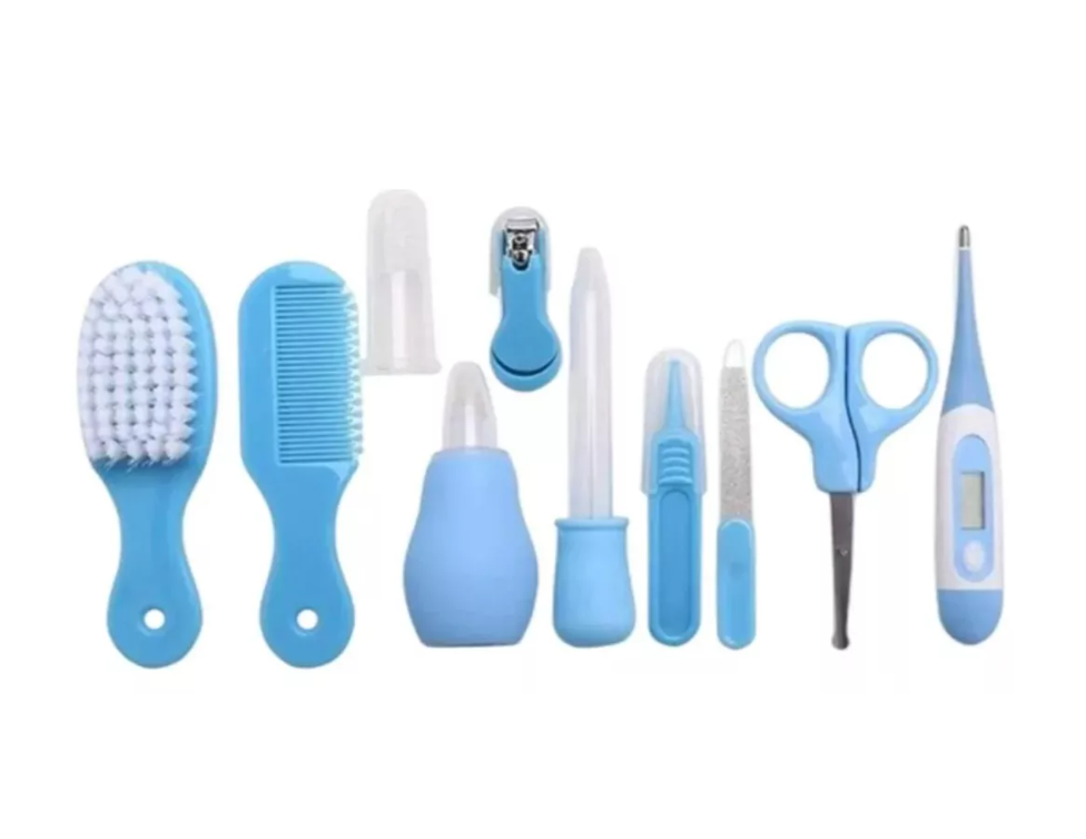 Kit De Cuidados Y Aseo Personal Para Bebes 10 Pzas