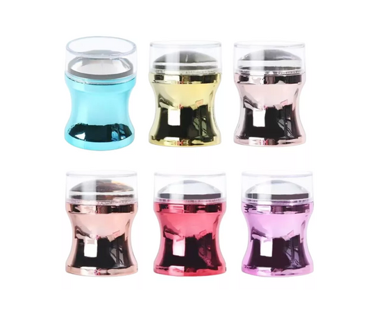 Timbre O Stamping Con Placa Para Manicure