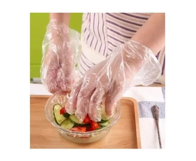 Guantes Polietileno Transparentes Desechables - 1000 Uds.