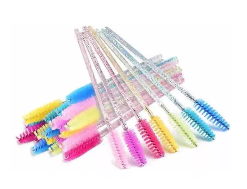 Cepillos Desechable Pestañas Y Cejas Aplicador 50pcs