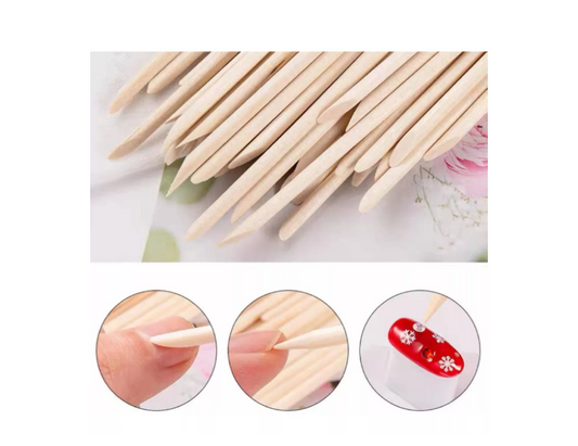 100 Palos De Naranjo Para Uñas O Palito Naranjo