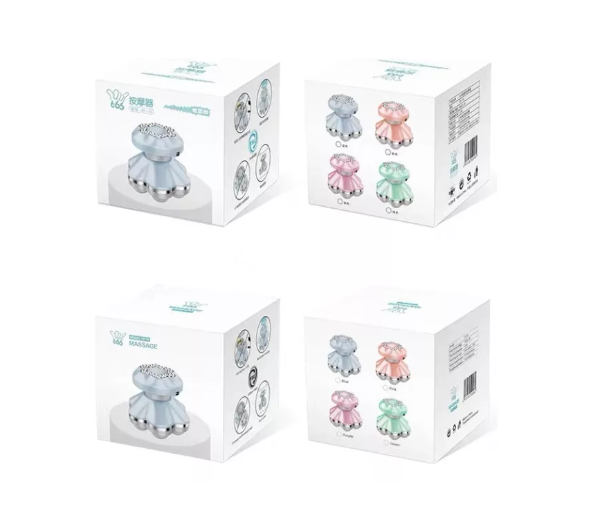 Mini Masajeador Cuello, Cabeza Y A Pilas Y Usb