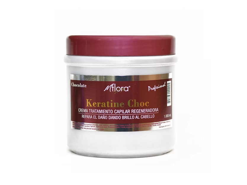 Crema Keratina Para Cabello Mflora 1000g