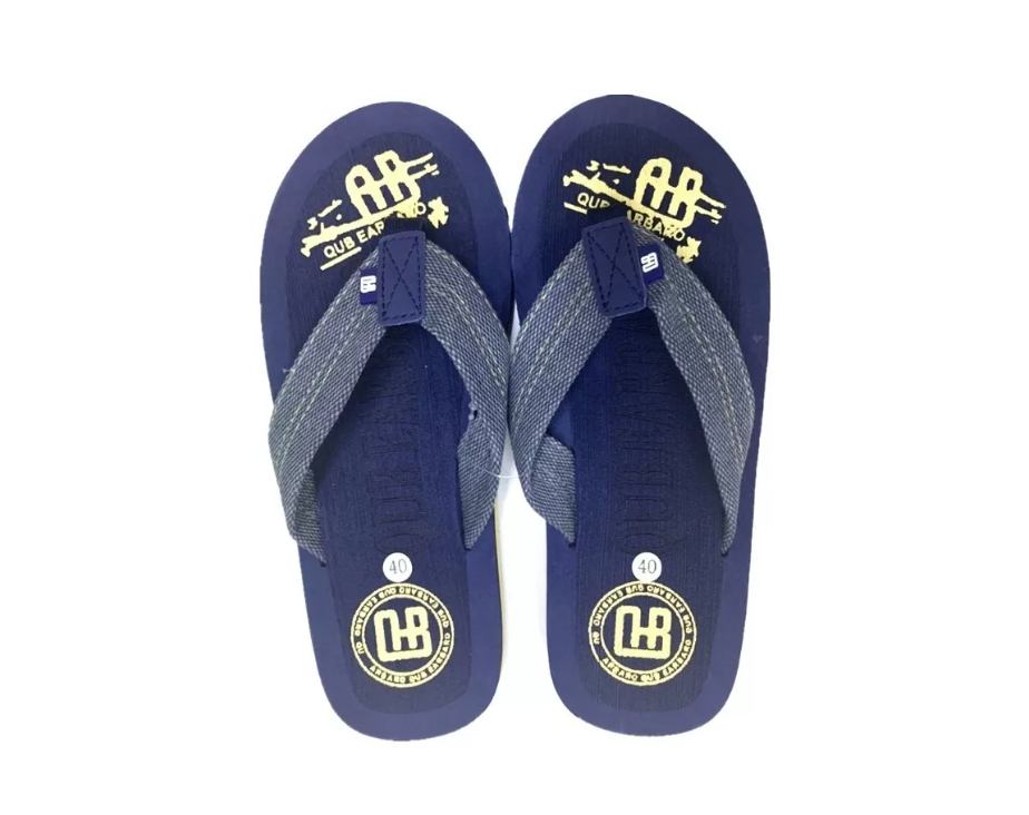 Sandalia Chala Hombre Numero 40-45 Azul Y Negro