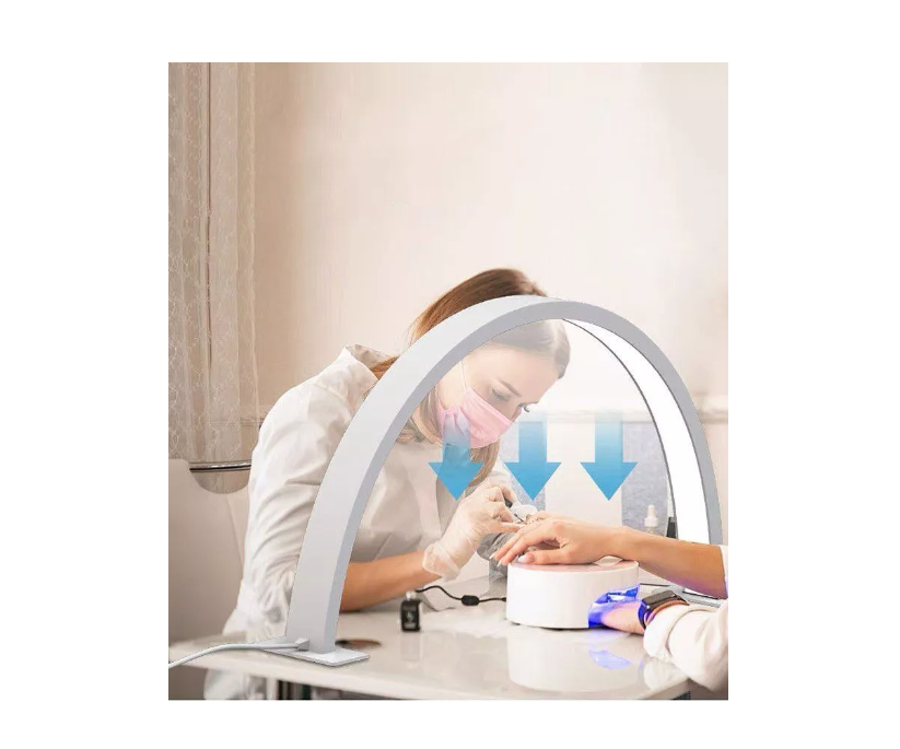 Lampara Media Luna De Mesa Para Manicure