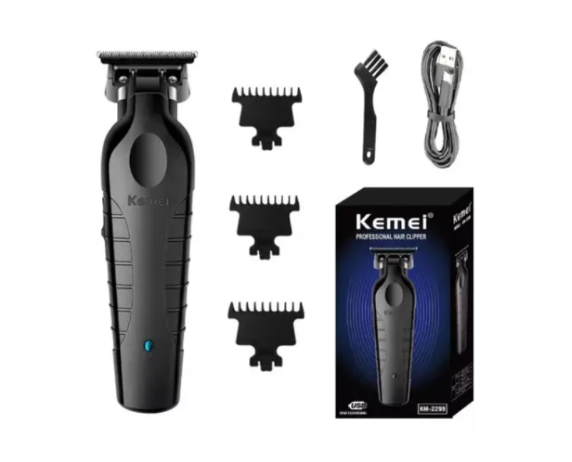 Cortadora De Pelo Eléctrica Kemei Barberia Km-2299