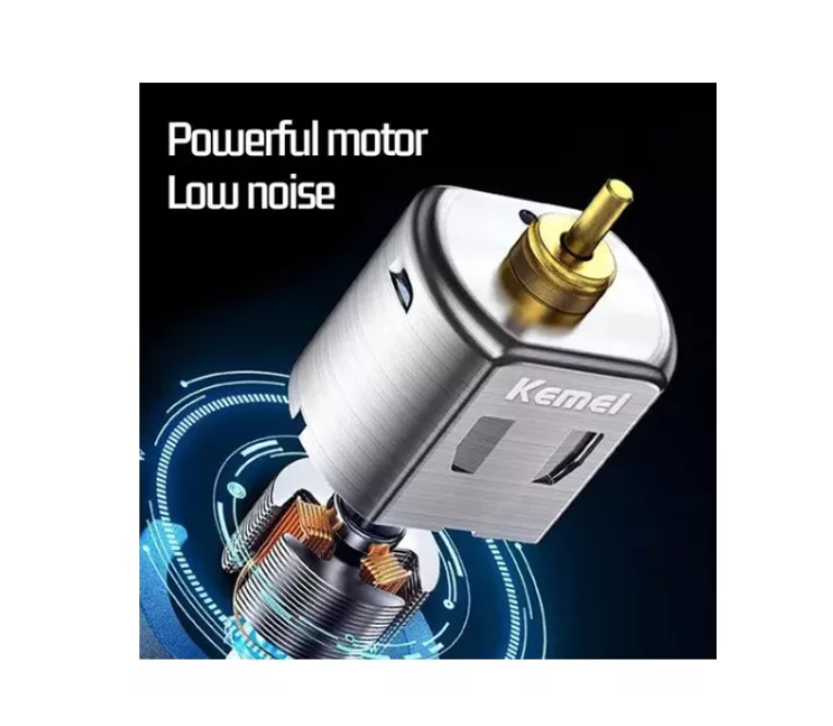 Cortadora De Pelo Eléctrica Kemei Barberia Km-2299
