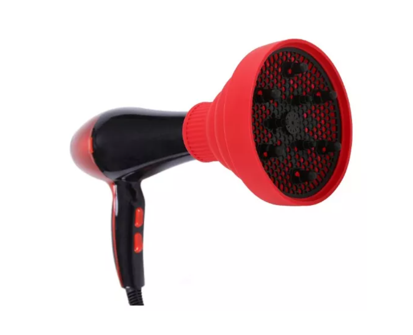 Difusor Plegable De Silicona Para Secador De Cabello