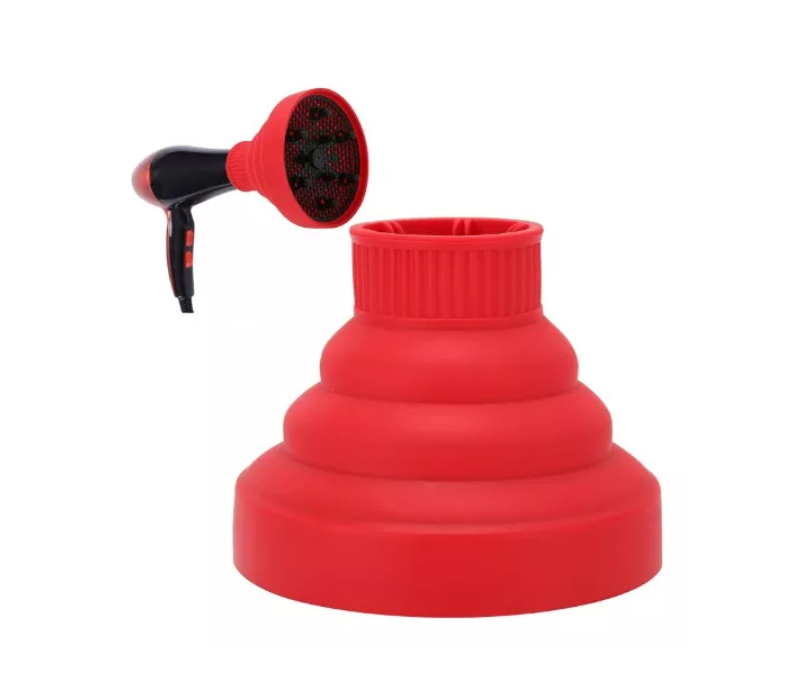 Difusor Plegable De Silicona Para Secador De Cabello