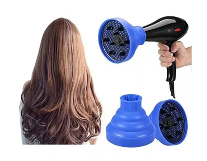 Difusor Plegable De Silicona Para Secador De Cabello