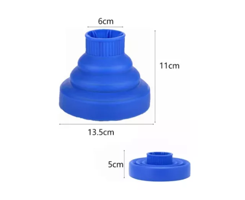 Difusor Plegable De Silicona Para Secador De Cabello