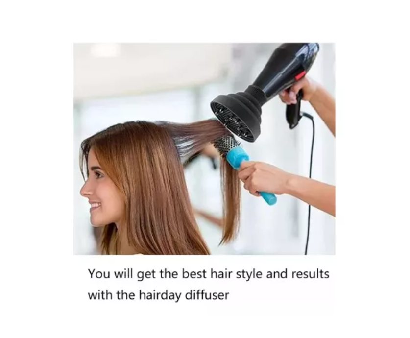 Difusor Plegable De Silicona Para Secador De Cabello
