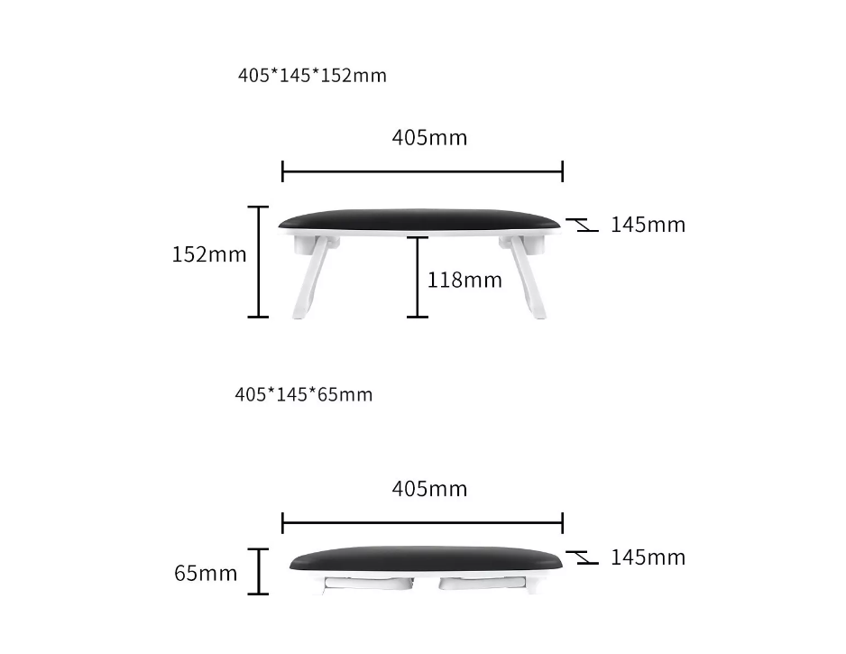 Almohada De Manicura Con Reposabrazos Para Uñas Con Soporte