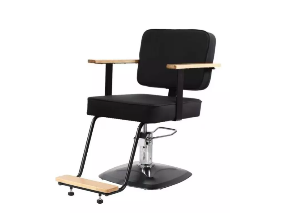 Silla Para Peluqueria Y Barberia Color Negro