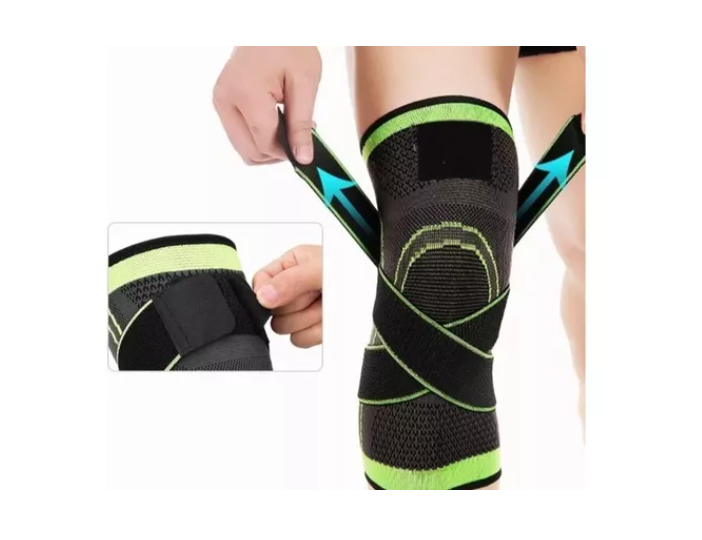 Un Par Rodillera Elastica Compresion Gym Correr Deportes