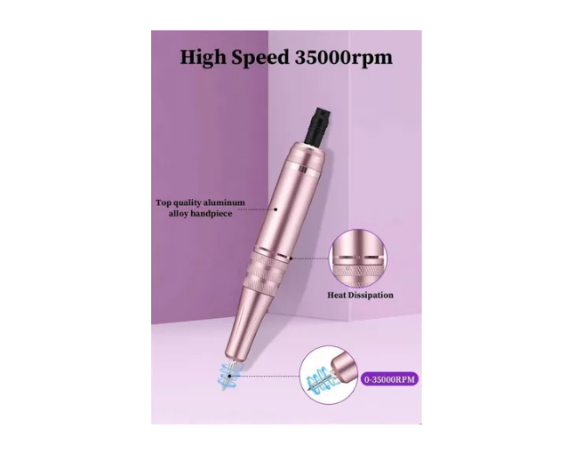 Maquina Torno Inalambrico Uñas 35000rpm Manicure Pedicure