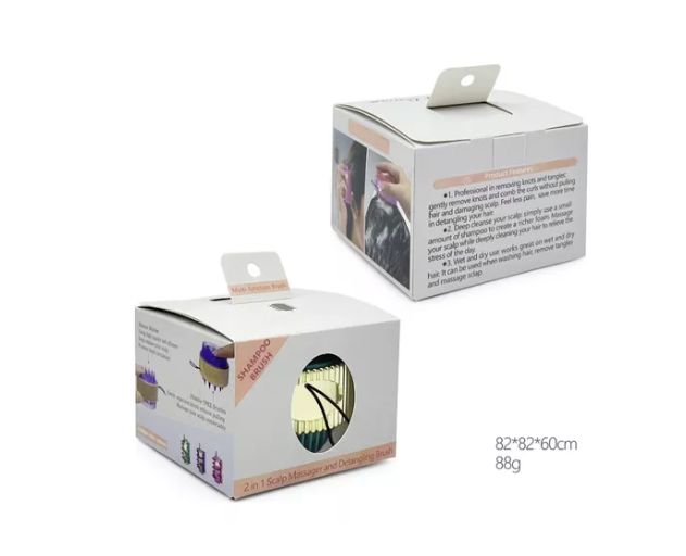 Cepillo Masajeador De Cabello Ducha Y Secado Antifriz 2 En 1