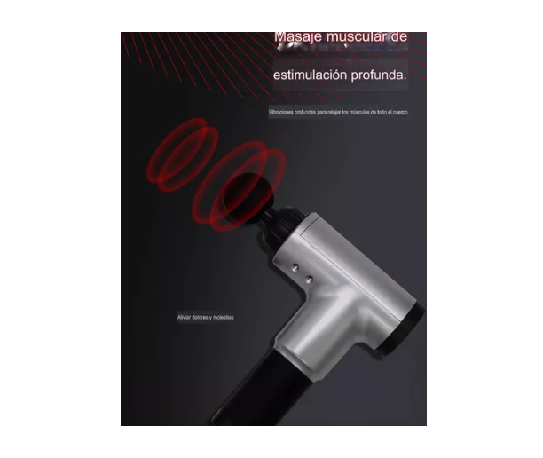 Pistola Masajeadora Masajeador Muscular Maquina Para Masajes