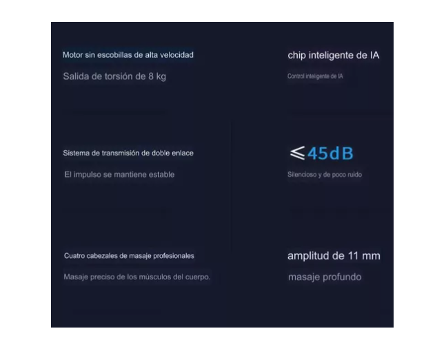 Pistola Masajeadora Masajeador Muscular Maquina Para Masajes