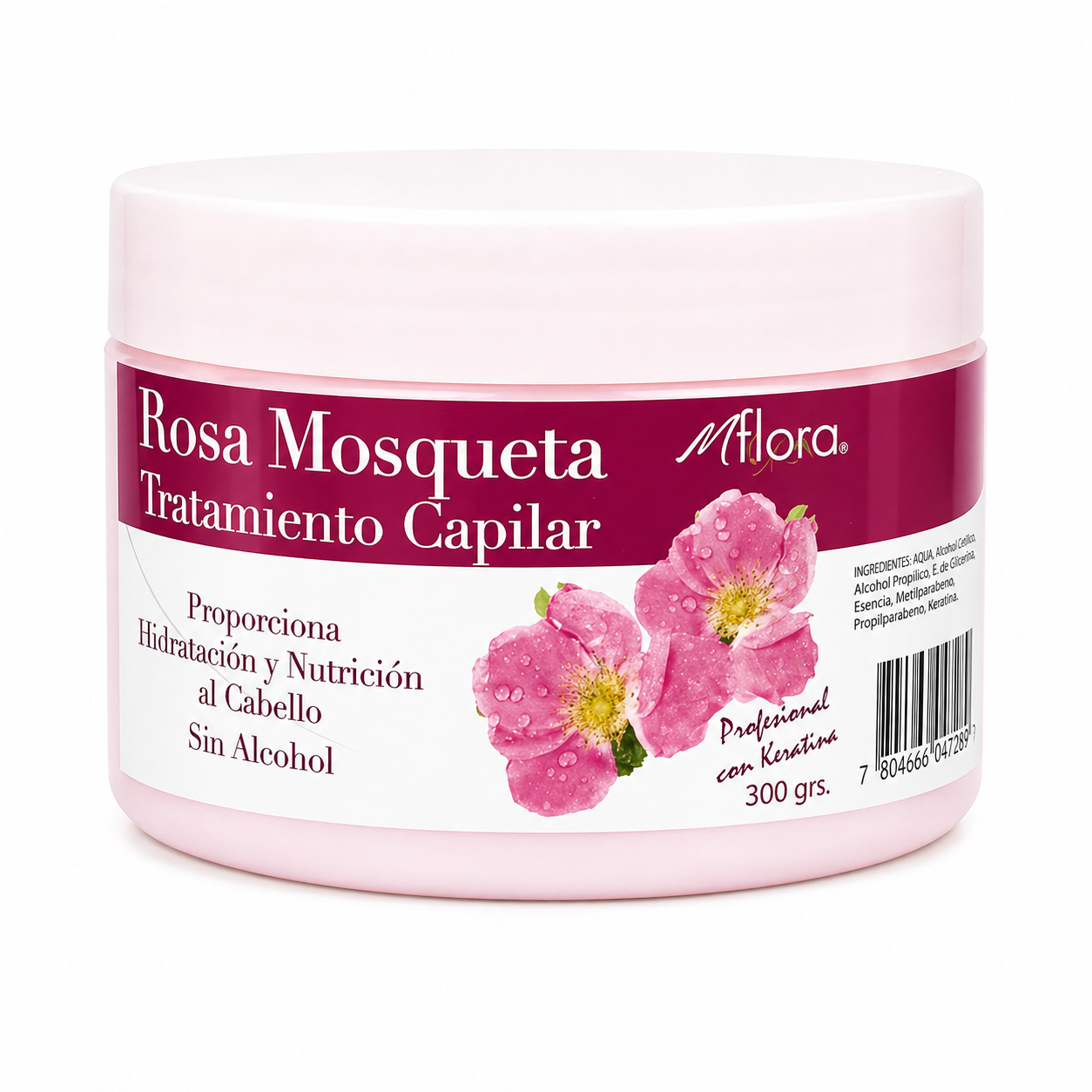 Crema Keratina De Coco / Palta / Argan 300 Gr MFlora (1 Unid