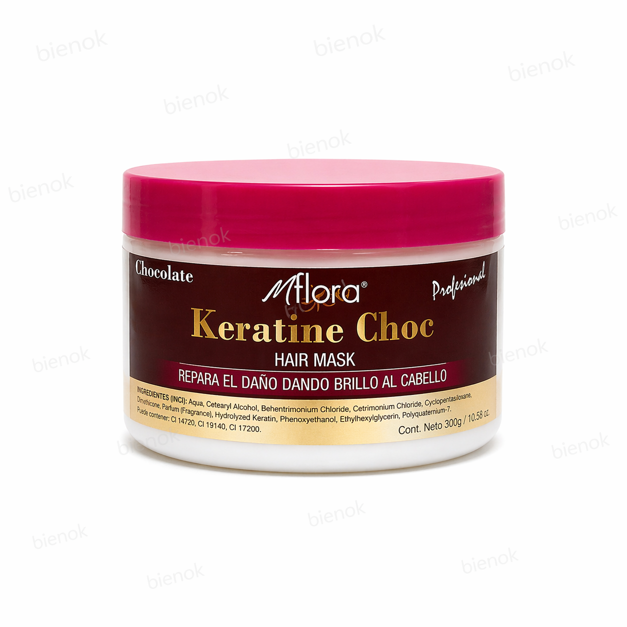 Crema Keratina De Coco / Palta / Argan 300 Gr MFlora (1 Unid