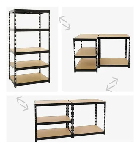 Repisa Estante Metalica Armable 180x90x40cm