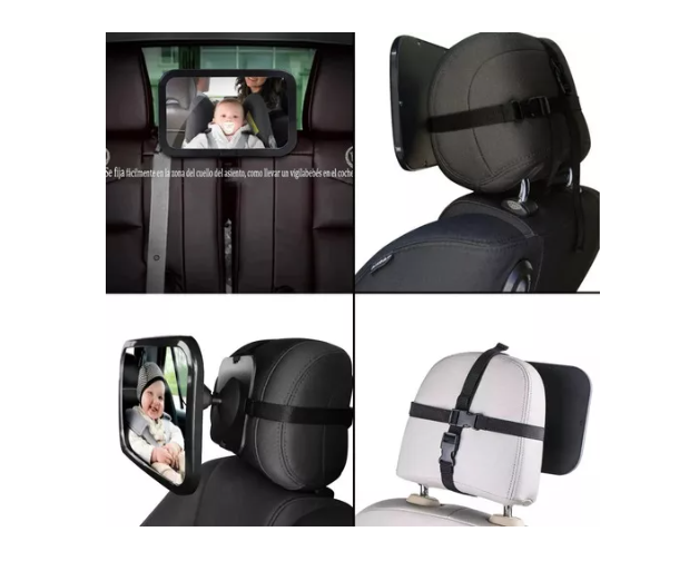 Espejo Retrovisor De Auto Para Seguridad De Niños