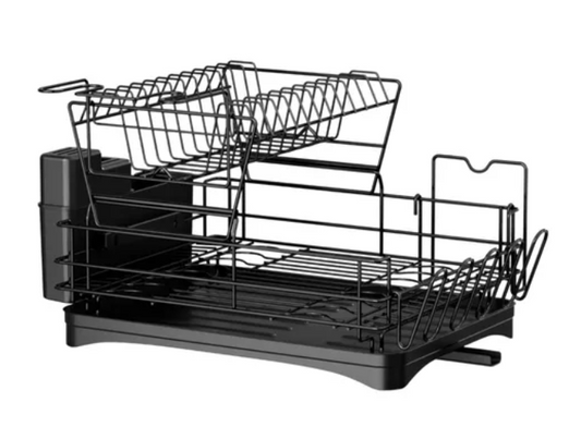 Escurridor Secador De Loza Platos Extraible 2 Niveles