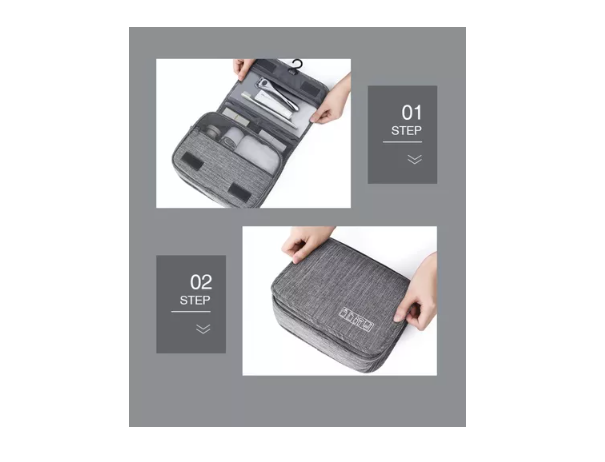 Bolsa Viaje Cosmético Organizador De Maquillaje Impermeable