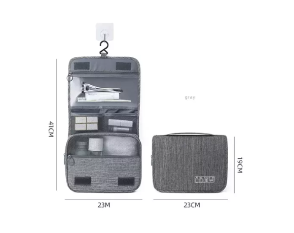 Bolsa Viaje Cosmético Organizador De Maquillaje Impermeable