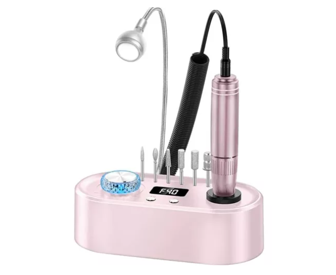 Torno Maquina Uñas Profesional 40000rpm Manicure Pedicure