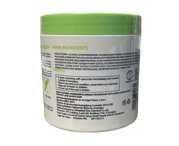 Crema Capillar Reparacion Maca Collagen 520ml