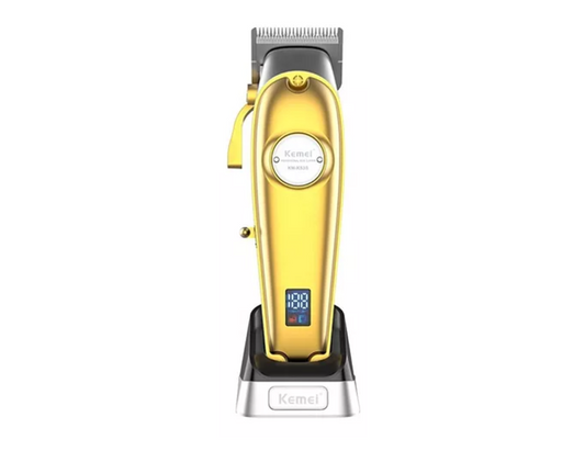 Cortadora De Pelo Kemei Km-53s Dorada 110v/240v Color Dorado