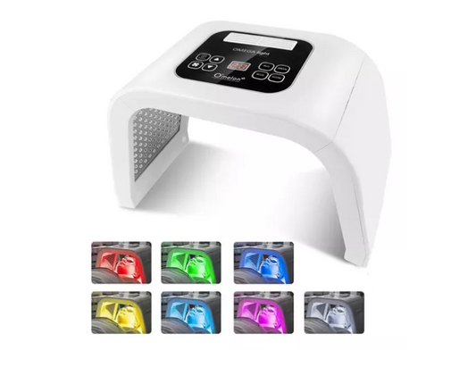 Máscara Led Facial 7 Colores Fototerapia Rejuvenecimiento