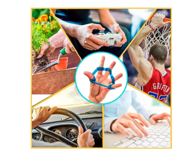Set 5 Hand Grip Pinza Resistencia Ejercicio Mano Y Muñeca