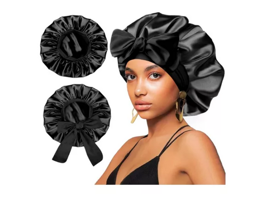 Gorro Satin Para Dormir Cabello Rizado Y Liso Evita Enredos