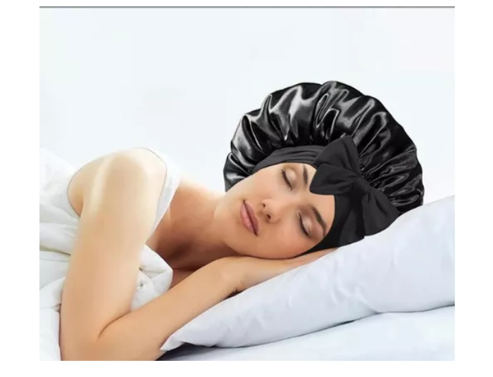 Gorro Satin Para Dormir Cabello Rizado Y Liso Evita Enredos