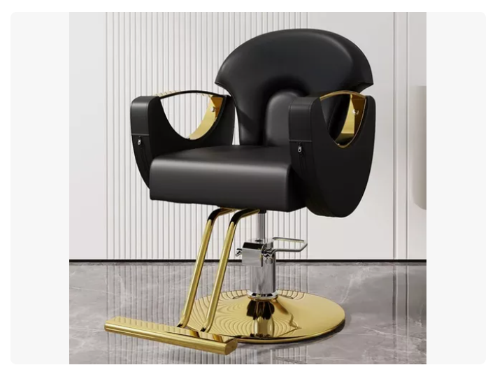 Sillón Curvo De Peluquería Y Barbería
