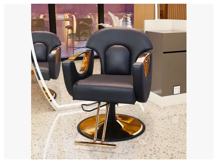 Sillón Curvo De Peluquería Y Barbería