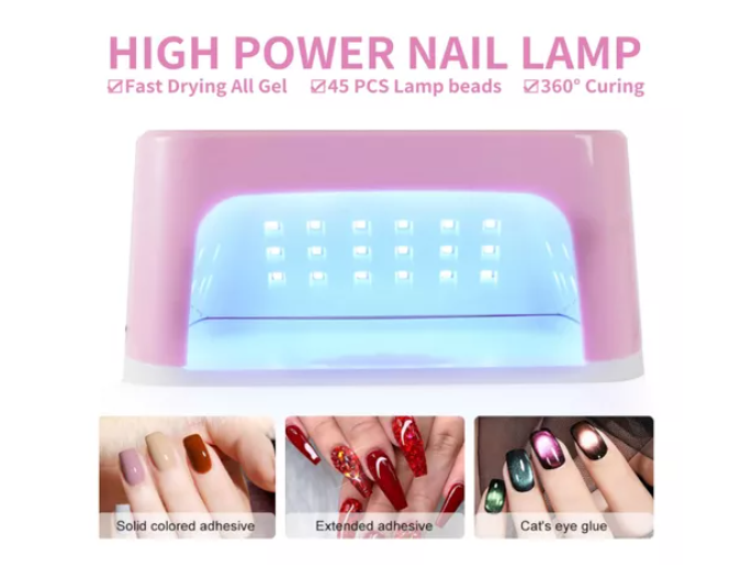 Secador Uña Uv Led Lampara Manicure Profesional 268w