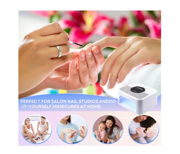 Secador Uña Uv Led Lampara Manicure Profesional 268w