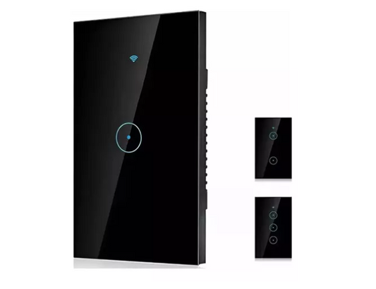Interruptor Inteligente Wifi Sin Cable 1, 2 Y 3 Canales