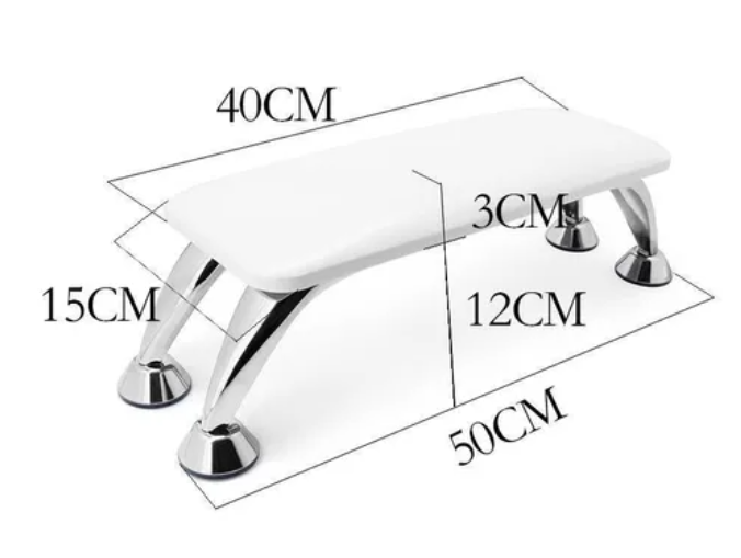 Almohada De Manos Manicura Con Soporte Desmontable