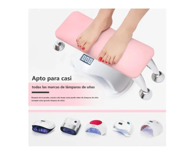 Almohada De Manos Manicura Con Soporte Desmontable