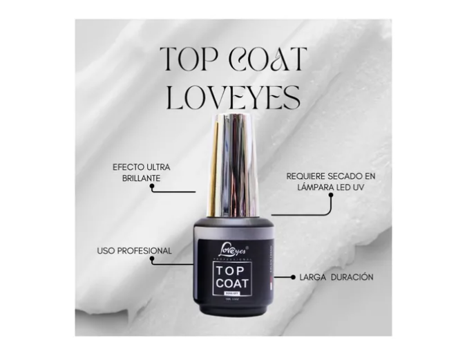 Top Coat Loveyes Profesional 15ml