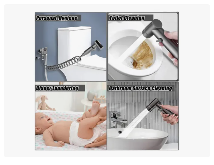 Ducha Bidet Arabe Acero Inoxidable Baño Wc Inodoro Vida
