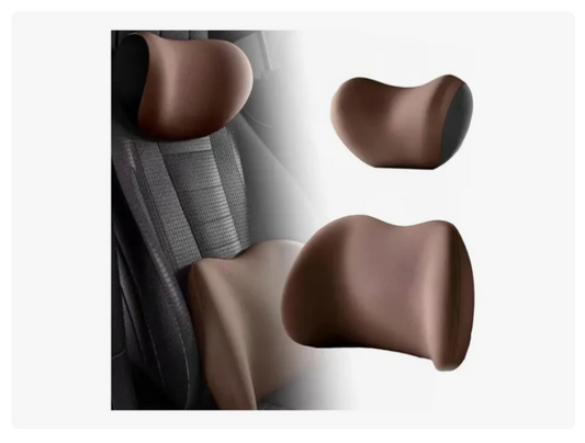Kit Almohada Cojín Cuello Cervical Viaje Auto Hogar Avión
