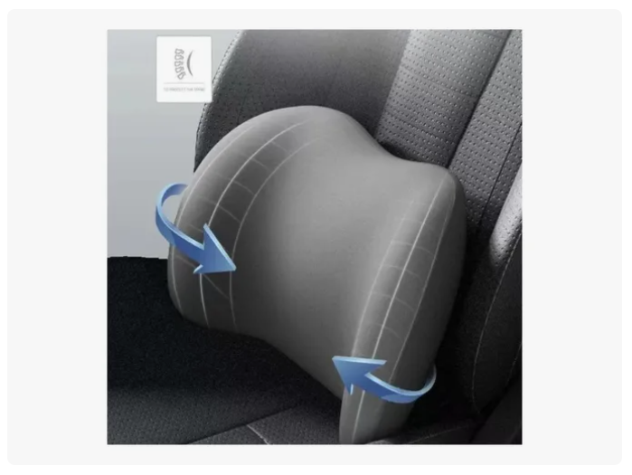 Kit Almohada Cojín Cuello Cervical Viaje Auto Hogar Avión