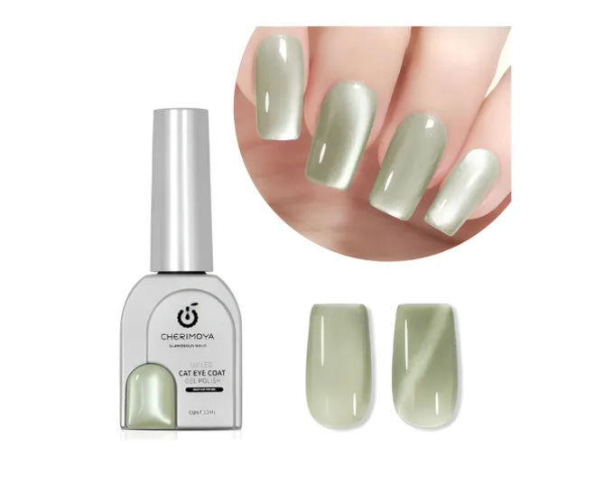 Esmalte En Gel Con Efecto Ojo De Gato En Tonos Pastel 12 Ml